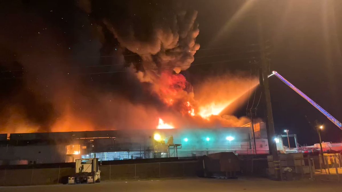 Two Food Processing Plants Catch on Fire Over the Weekend Adding to the Growing List of Fires Involving Food Distributors