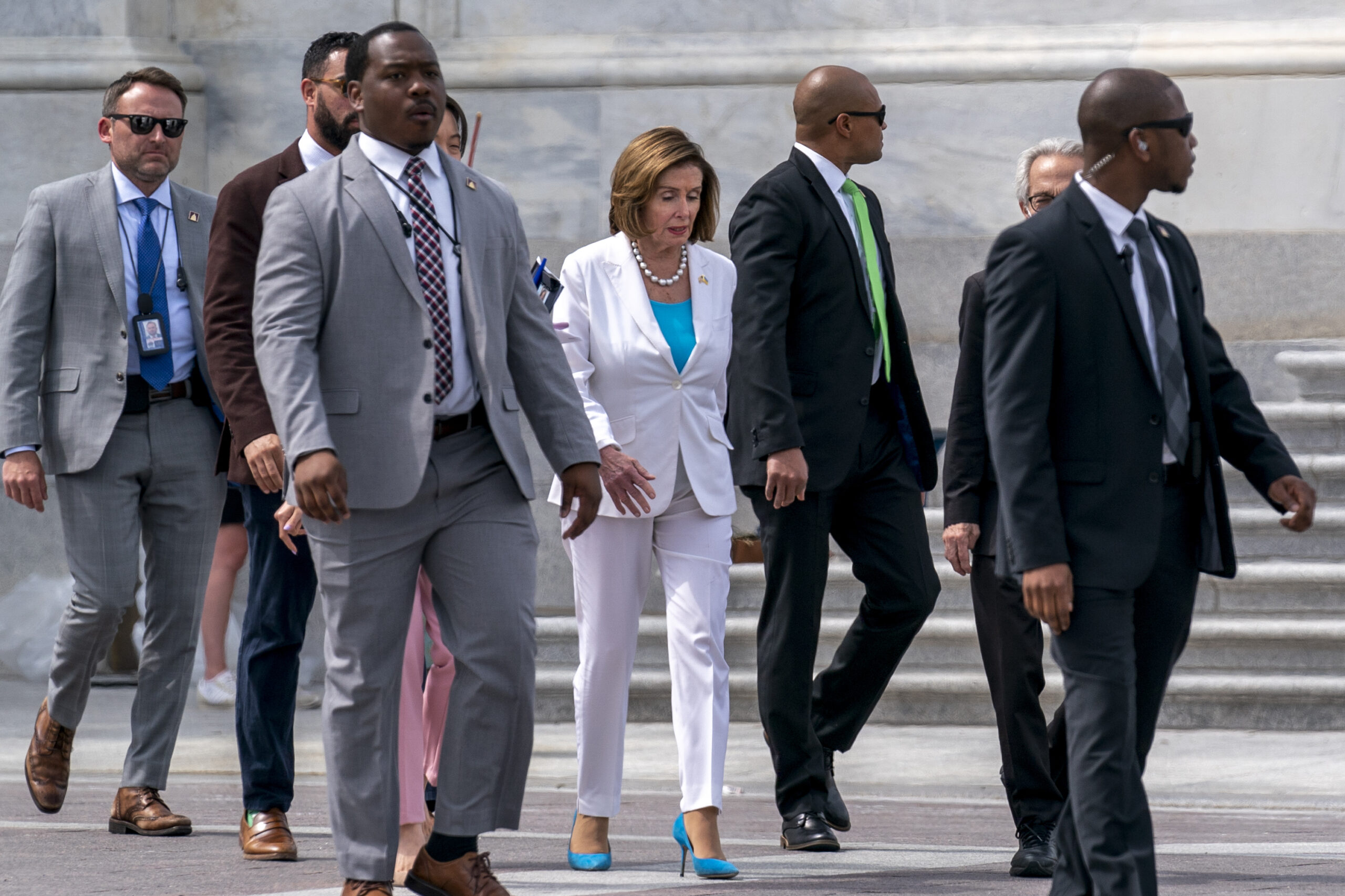 Former House Speaker Nancy Pelosi Calls for Halting Weapon Transfers to Israel