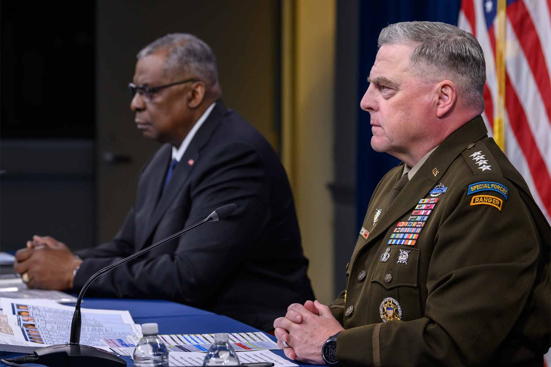 Top Defense Officials Testify on Capitol Hill