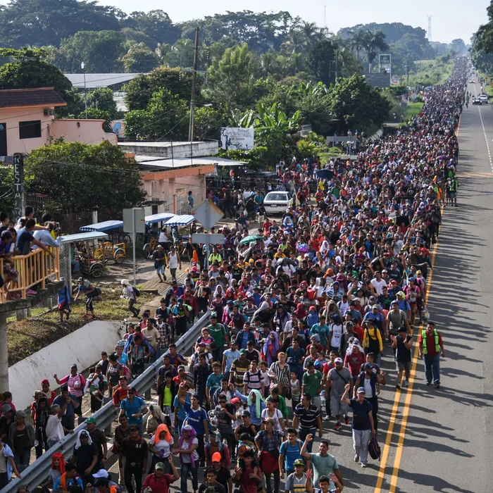 Mexico Stops Large Migrant Caravan Heading For The United States