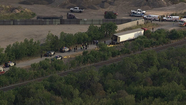 Officials say truck driver who had 50+ migrants dead in back of trailer was on meth