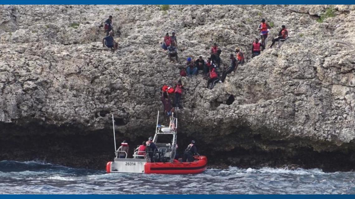 5 Migrants Dead, 66 Rescued After Smugglers Force Migrants Off Boat In Ocean Near Puerto Rico