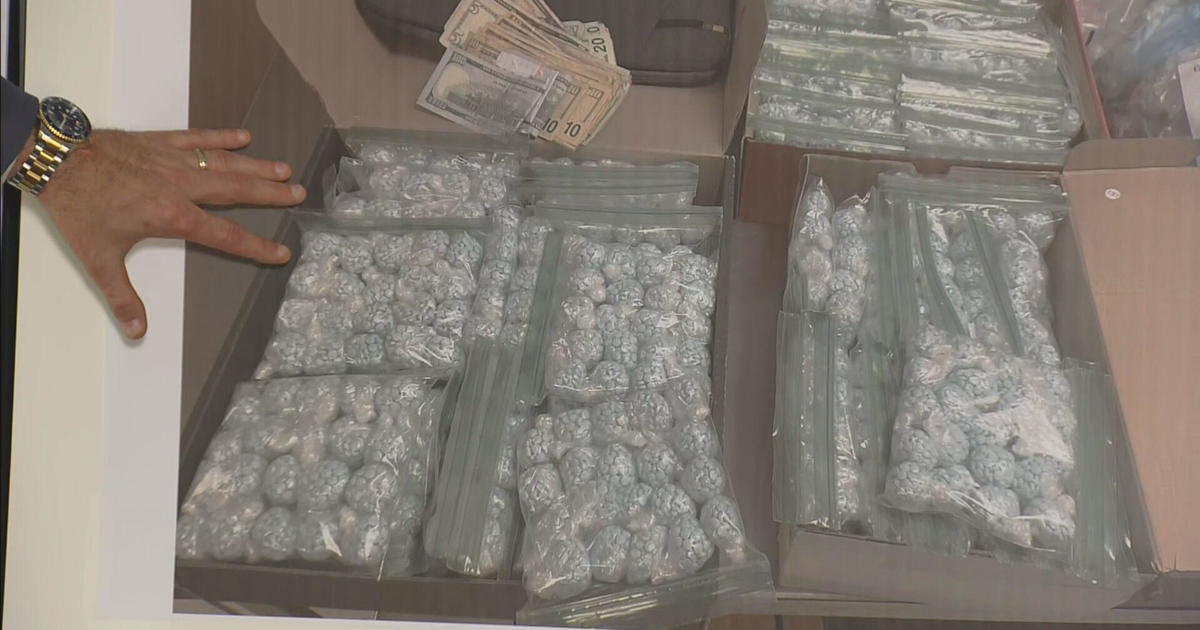 DEA announces large drug bust that uncovered over 200,000 Fentanyl pills & other drugs