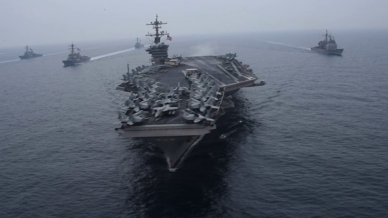 US Deploys Entire Carrier Strike Group Into South China Sea For Military Drills