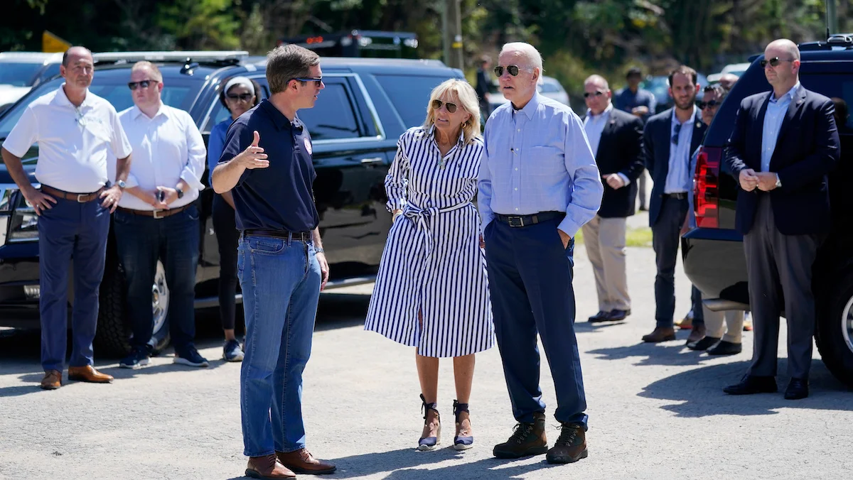 President Biden Visits Kentucky to Tour Flooding Damage