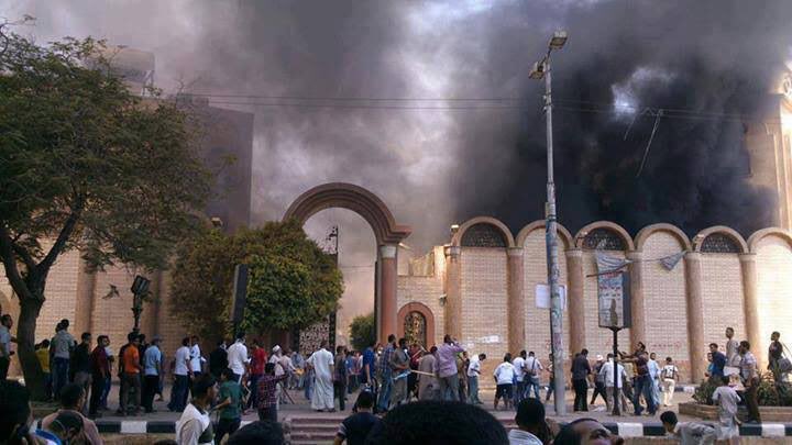 Fire at Egyptian Church Kills 41, Injures 14