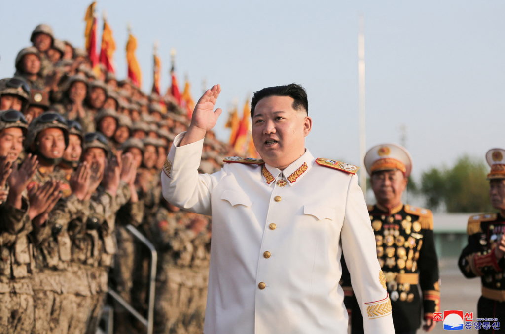 Kim Jong Un Threatens South Korea After Military Parade, Vows to Use Nukes if Provoked