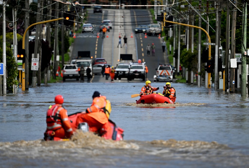 Australia gets hit with severe floods, displacing thousands