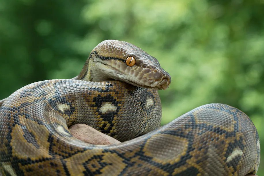 GRAPHIC: Missing 54-year-old woman found eaten alive by python after locals begin search efforts