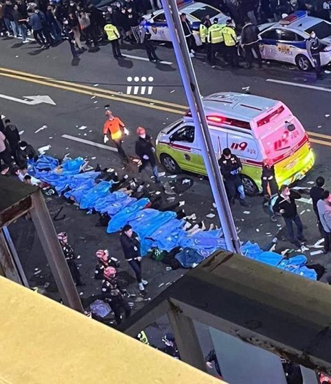 GRAPHIC: Stampede in South Korea kills 146 People, injures 150+