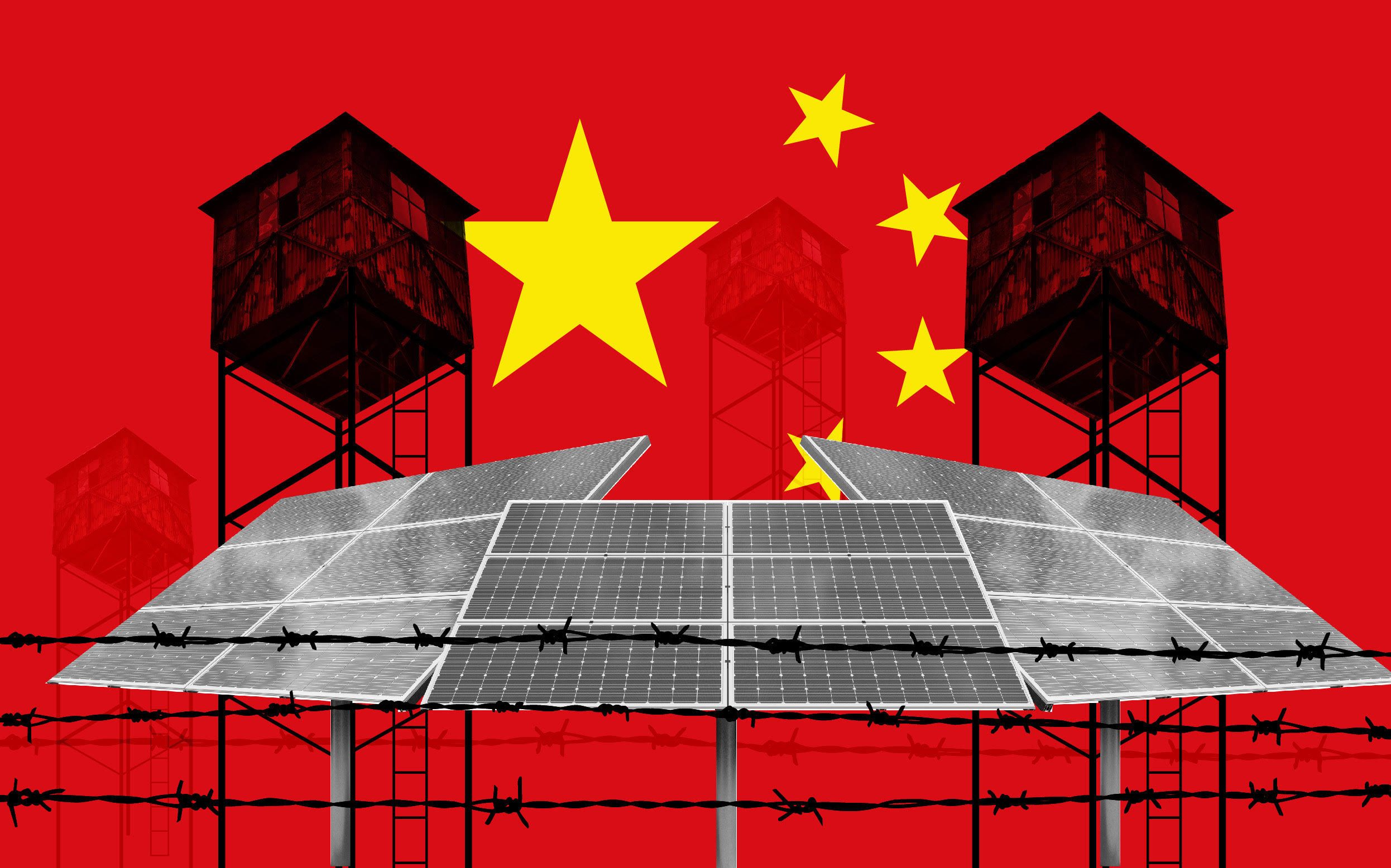 US Customs holding over 1,000 Chinese shipments of solar panels due to concerns that the products were made with slave labor