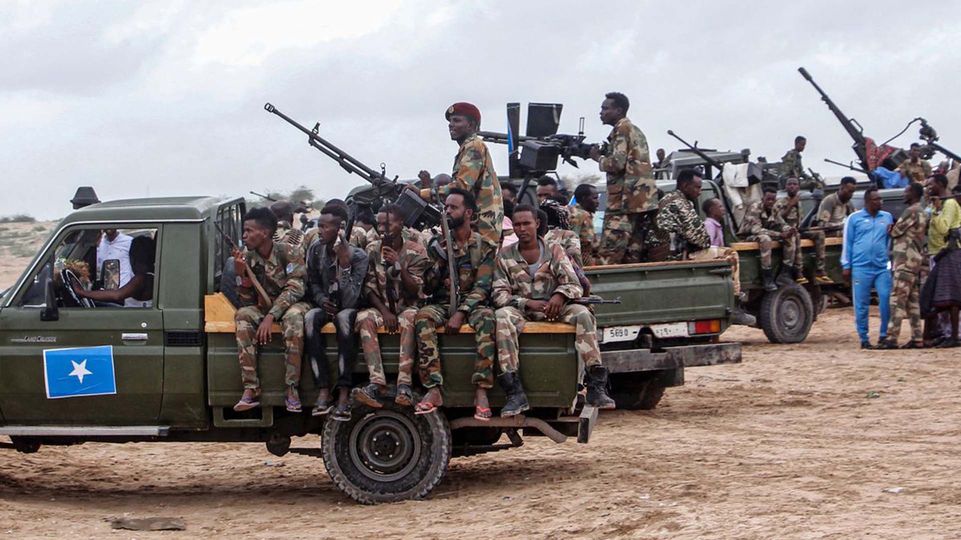 Terrorists attack Somalian military base, killing 37 and capturing military weapons and vehicles