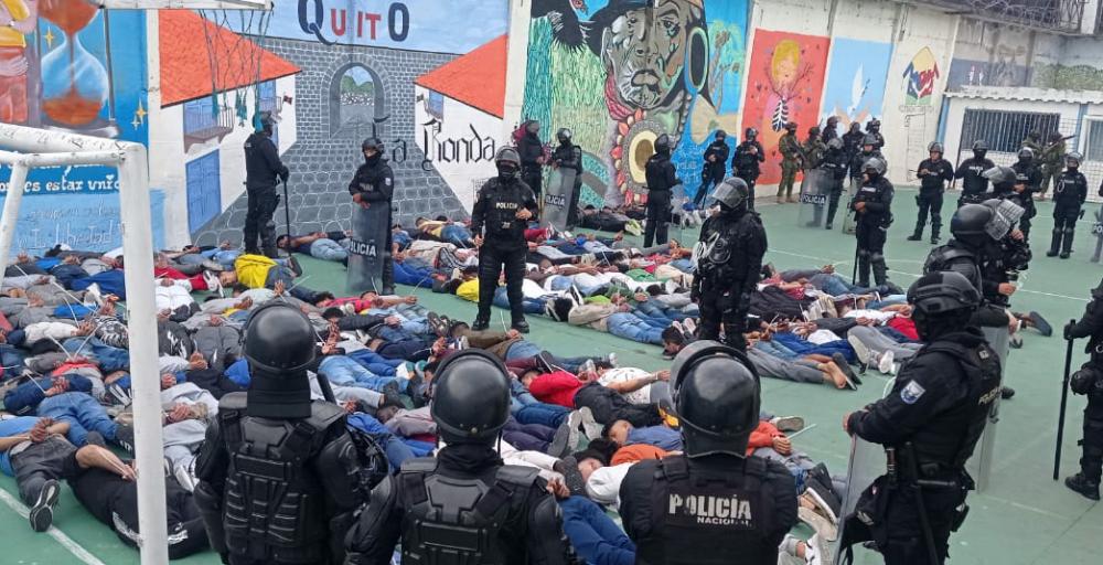 Prison riot in Ecuador kills 10 after senior-level inmates transferred to supermax facility