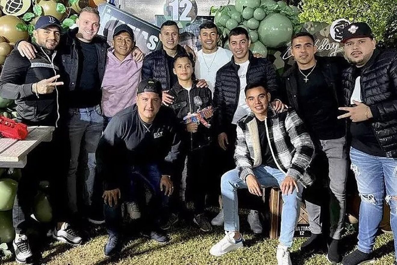 Mexican soccer player throws cartel-themed party for 12-year-old son’s birthday