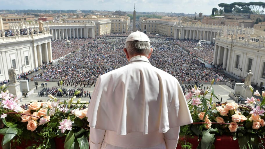 Pope Francis gives “state of the world” address, expressing deep concerns for the world’s future