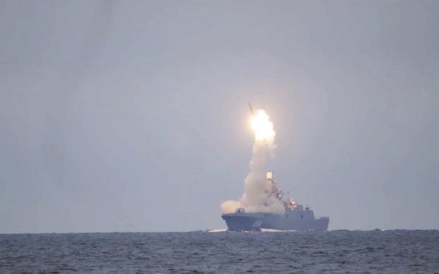 Russia deploys new naval warship equipped with nuclear-capable hypersonic missiles to the Atlantic Ocean