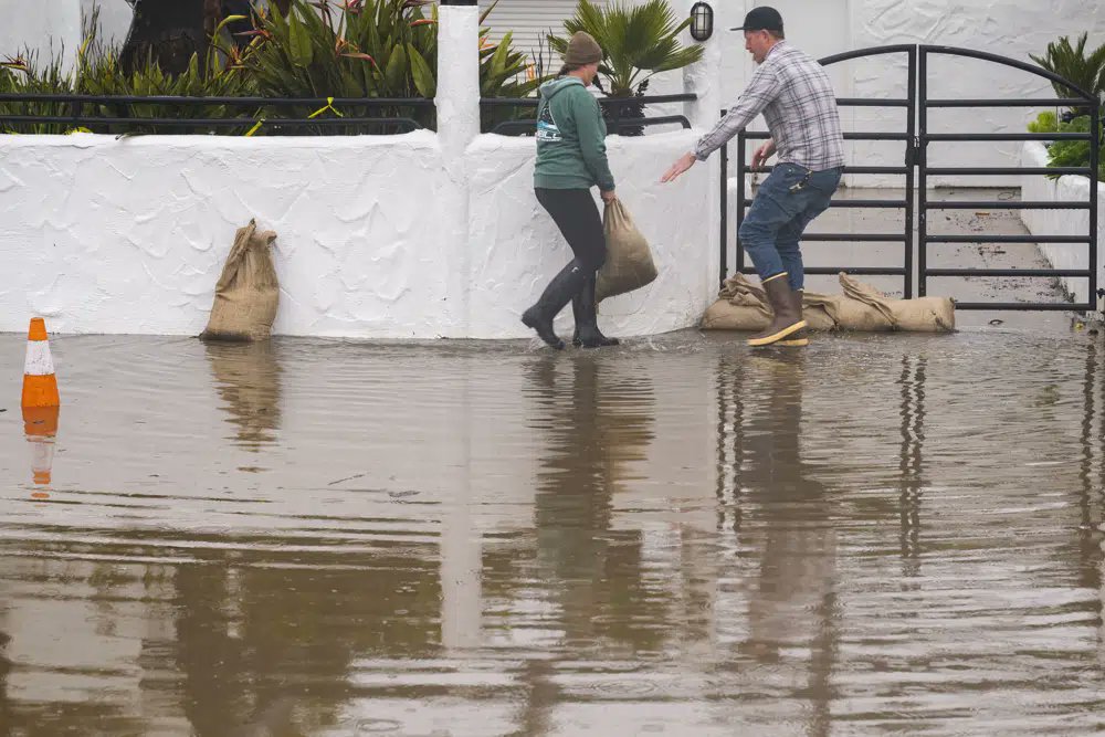 California orders some residents to evacuate homes following flooding due to large storms