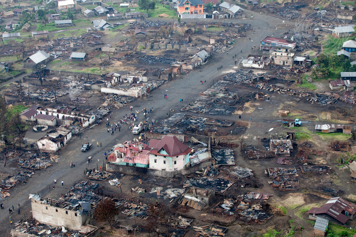 Rebels in the Democratic Republic of Congo take multiple villages after military forces withdraw from key city