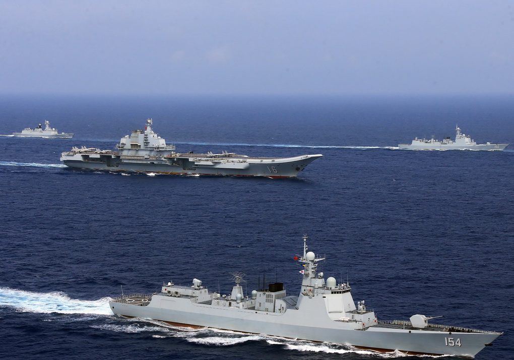 China conducts “confrontational drills” following US Aircraft carrier drills in South China Sea