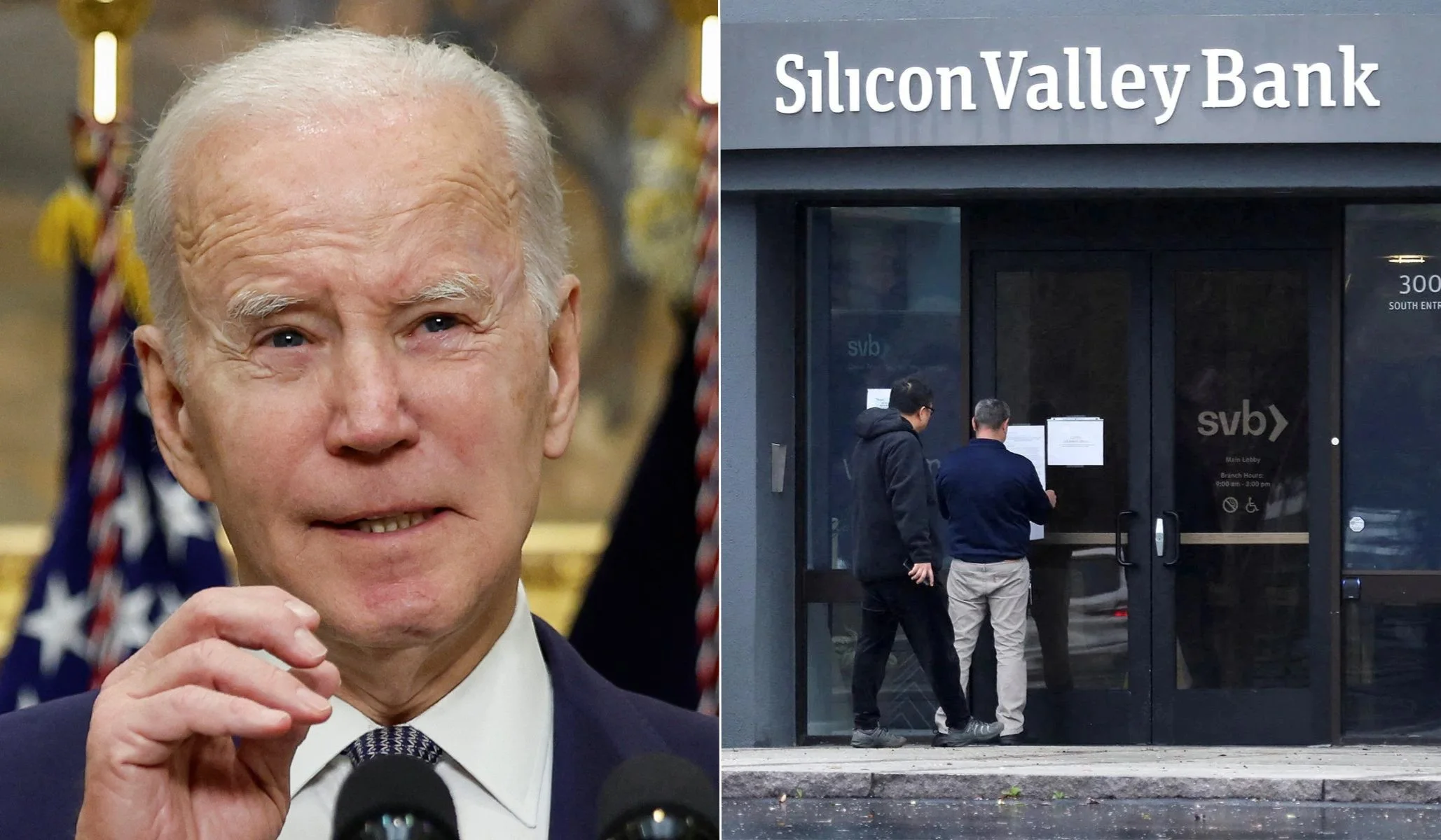 President Biden declares US banking system “safe” after failure of two large banks