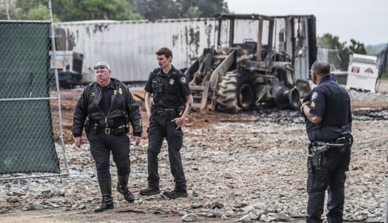 23 charged with “domestic terrorism” after protest against police training facility in Atlanta