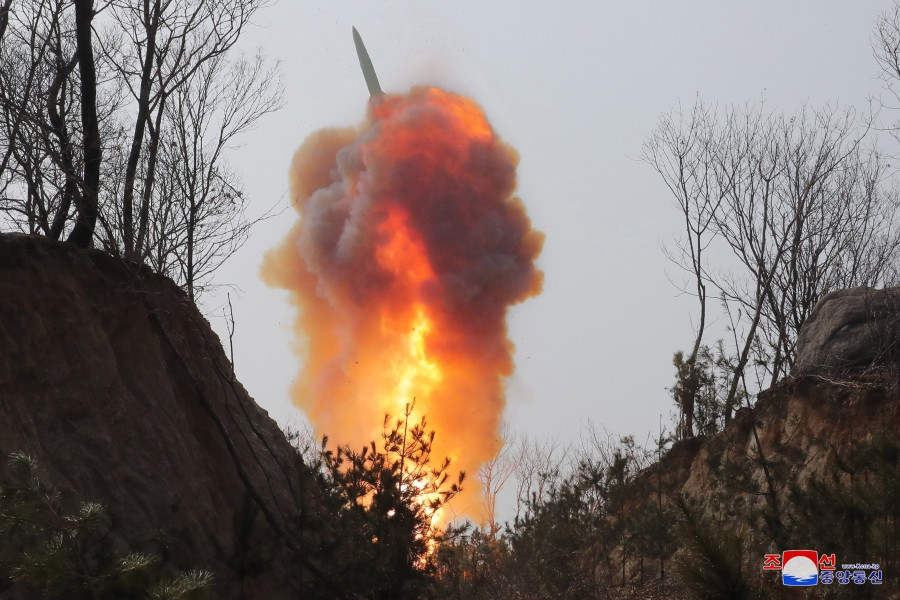 North Korea conducts simulated nuclear counter-attack against South Korea and US with “mock” nuclear warhead