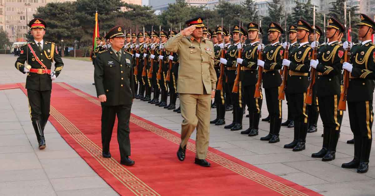 China vows to expand and deepen military relations with Pakistan