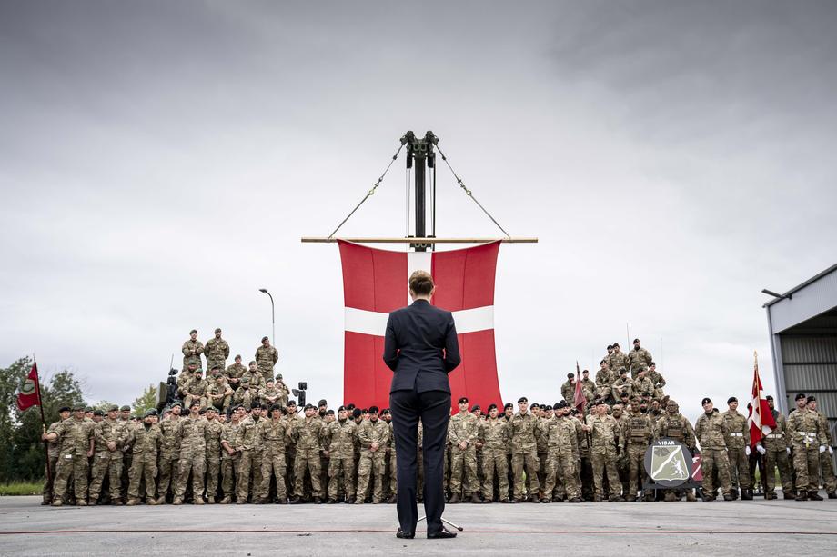 Danish Pm Frederiksen Visits Tropps In Estonia