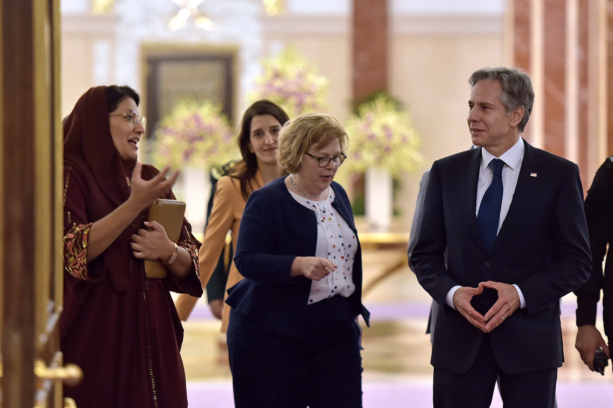 Secretary Blinken Holds Meetings with Saudi Crown Prince Amid Strained Relations