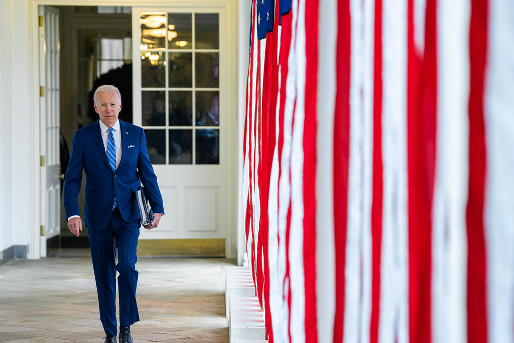 Biden Walking