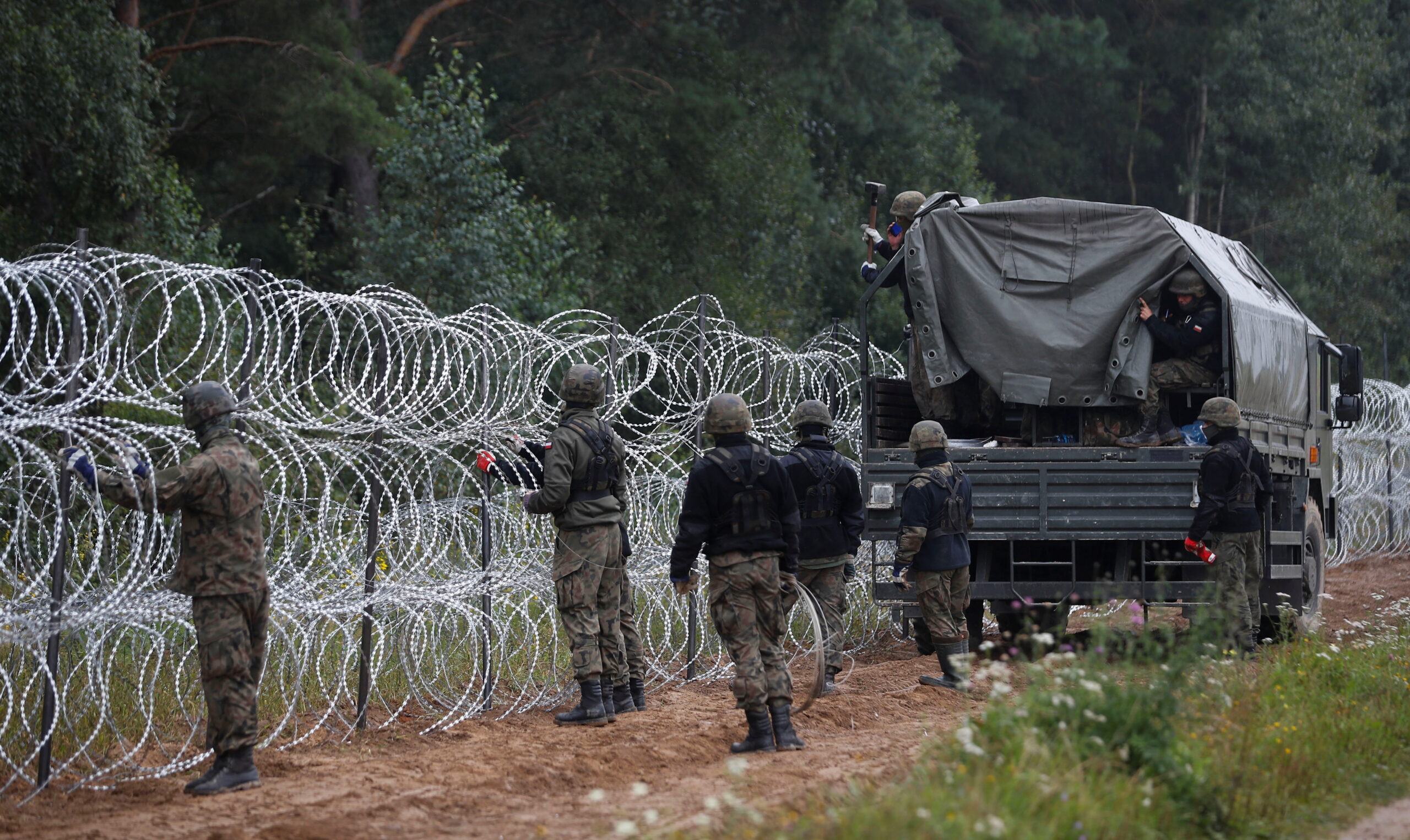 Poland Bolsters Border Defense Against Belarus and Russia