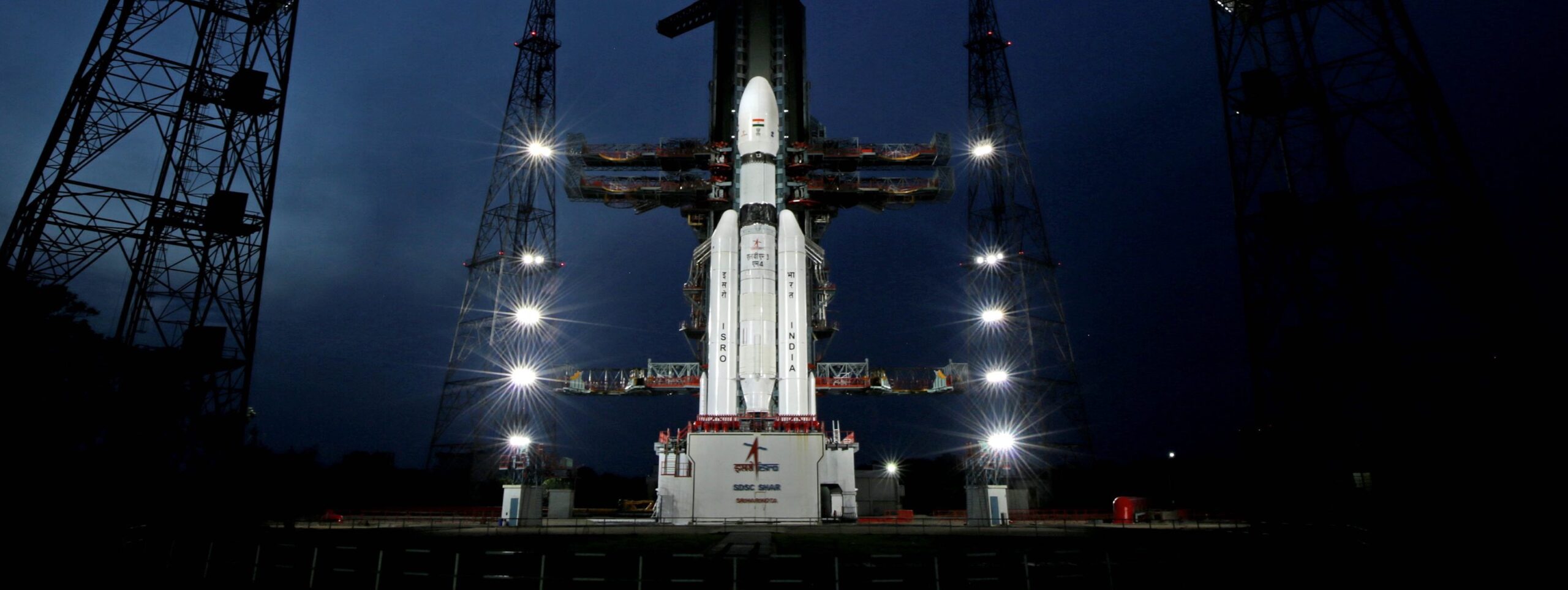 India Launches Rocket Carrying Unmanned Spacecraft for Lunar Landing
