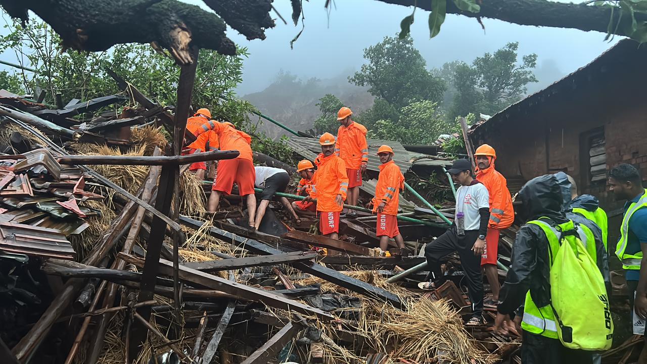 Landslide in Western India Claims At Least 16 Lives, Dozens Still Missing