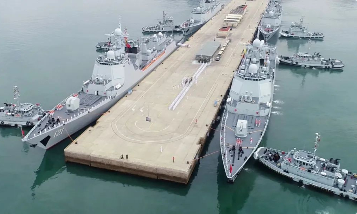 Chinese and Russian Warships Conduct Naval Exercise near Japan
