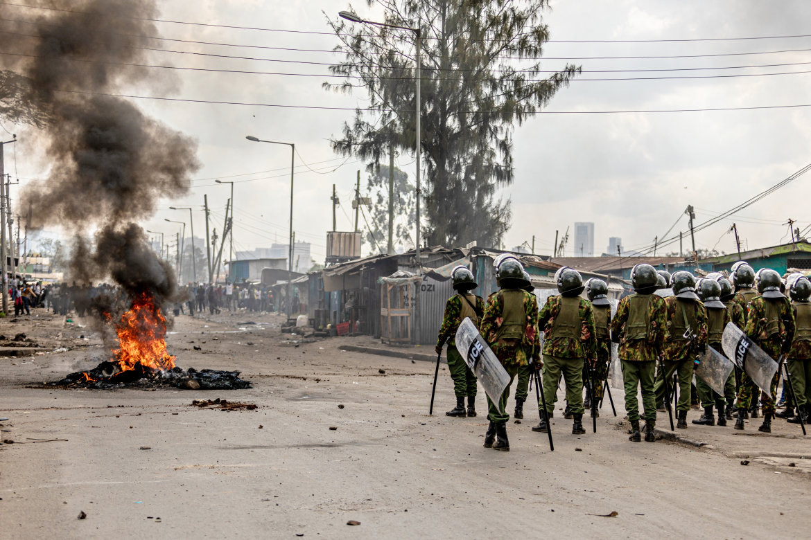 Protesters Rally Against Tax Increase in Kenya, Leading to Clash with Police