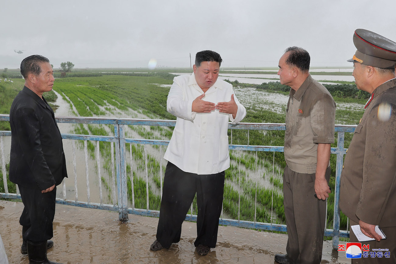 Kim Jong Un Criticizes Officials Over Flood Damage Response