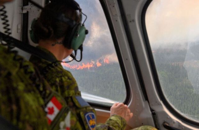 Canadian Armed Forces Mobilized to Combat Wildfires in British Columbia