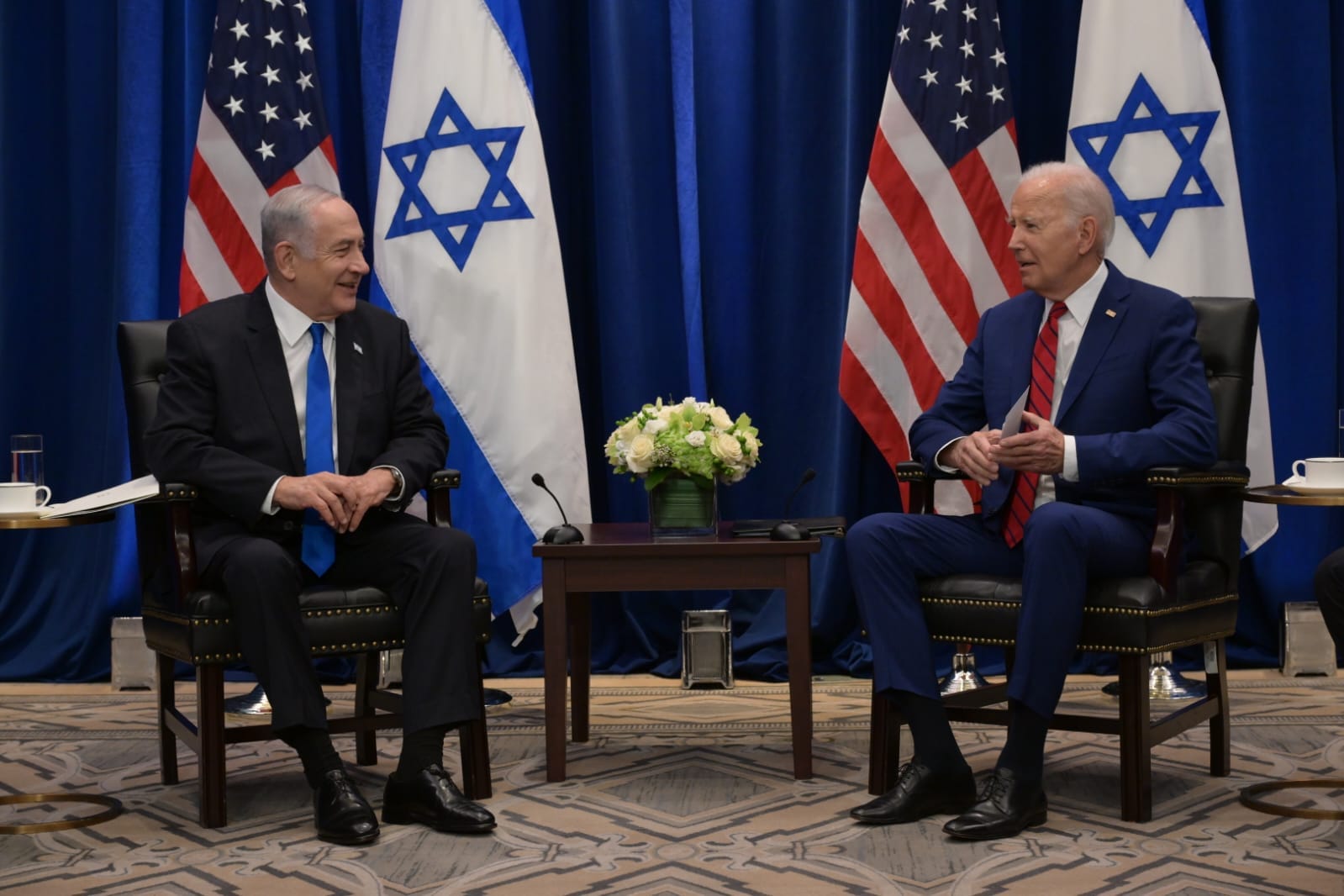 Biden and Israeli Prime Minister Meet in New York, Discuss Wide Range of Topics Including Israeli-Saudi Relations