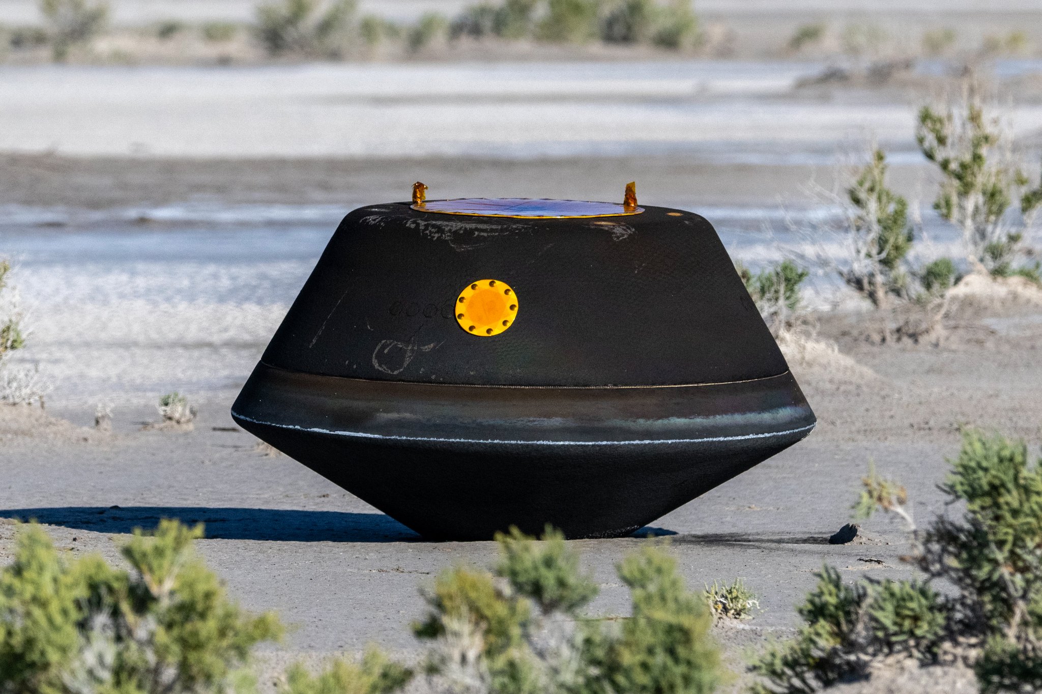 NASA Capsule Returns with Historic Asteroid Soil Sample