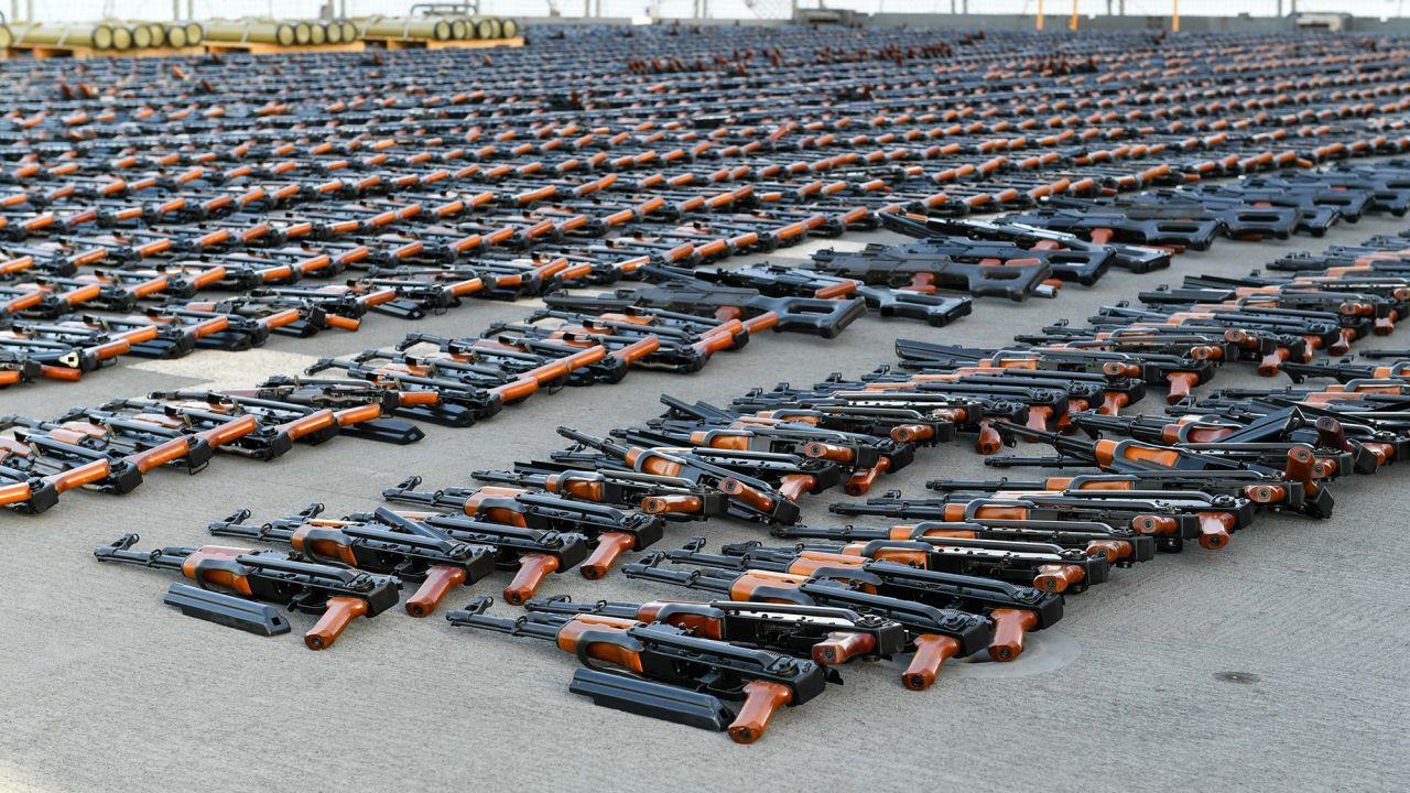 US Transfers Over a Million Rounds of Seized Iranian Ammo to Ukraine