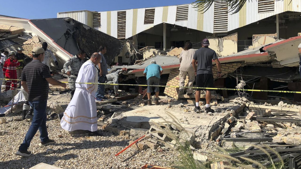 Roof Collapse at Mexico Church Baptism Claims 10 Lives