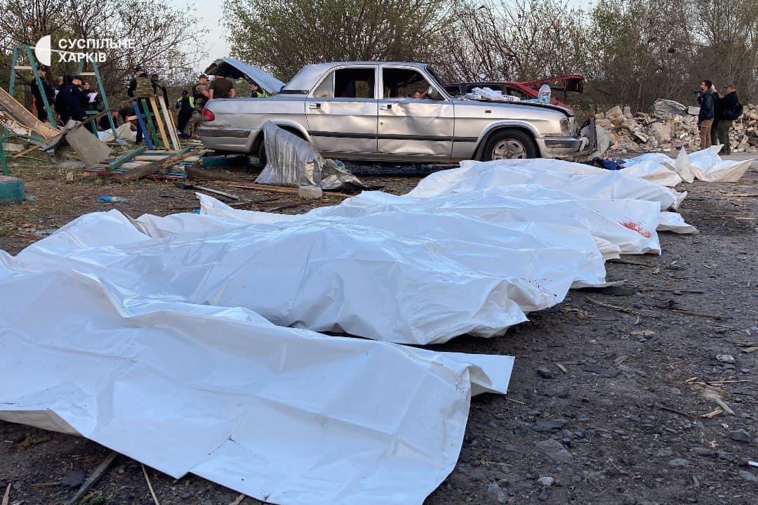 GRAPHIC: Russian Strikes on Ukrainian Village Results in Significant Civilian Casualties