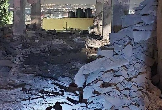 Israeli Airstrike Targets Mosque in West Bank