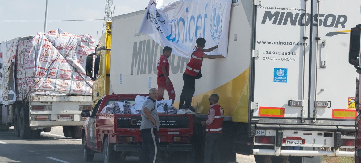 UN Confirms More Aid Arriving in Gaza