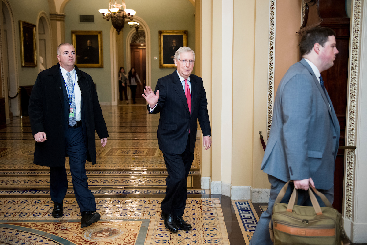 McConnell Supports Biden on Bundling Ukraine and Israel Aid