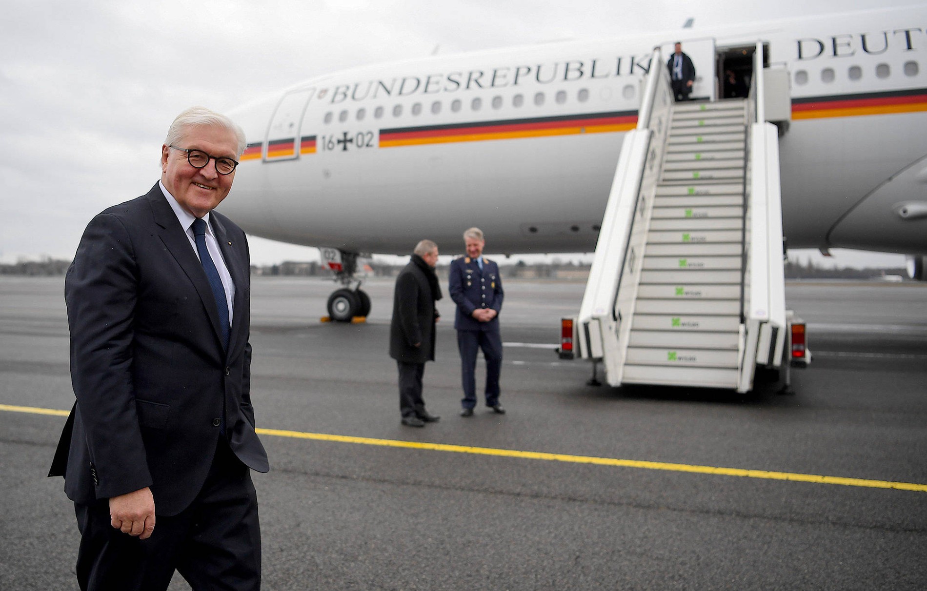 German President Steinmeier to Meet CIA Director Burns in Washington