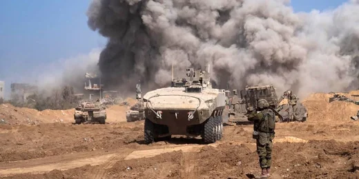 Israeli Military Creates Blockade Around Gaza City