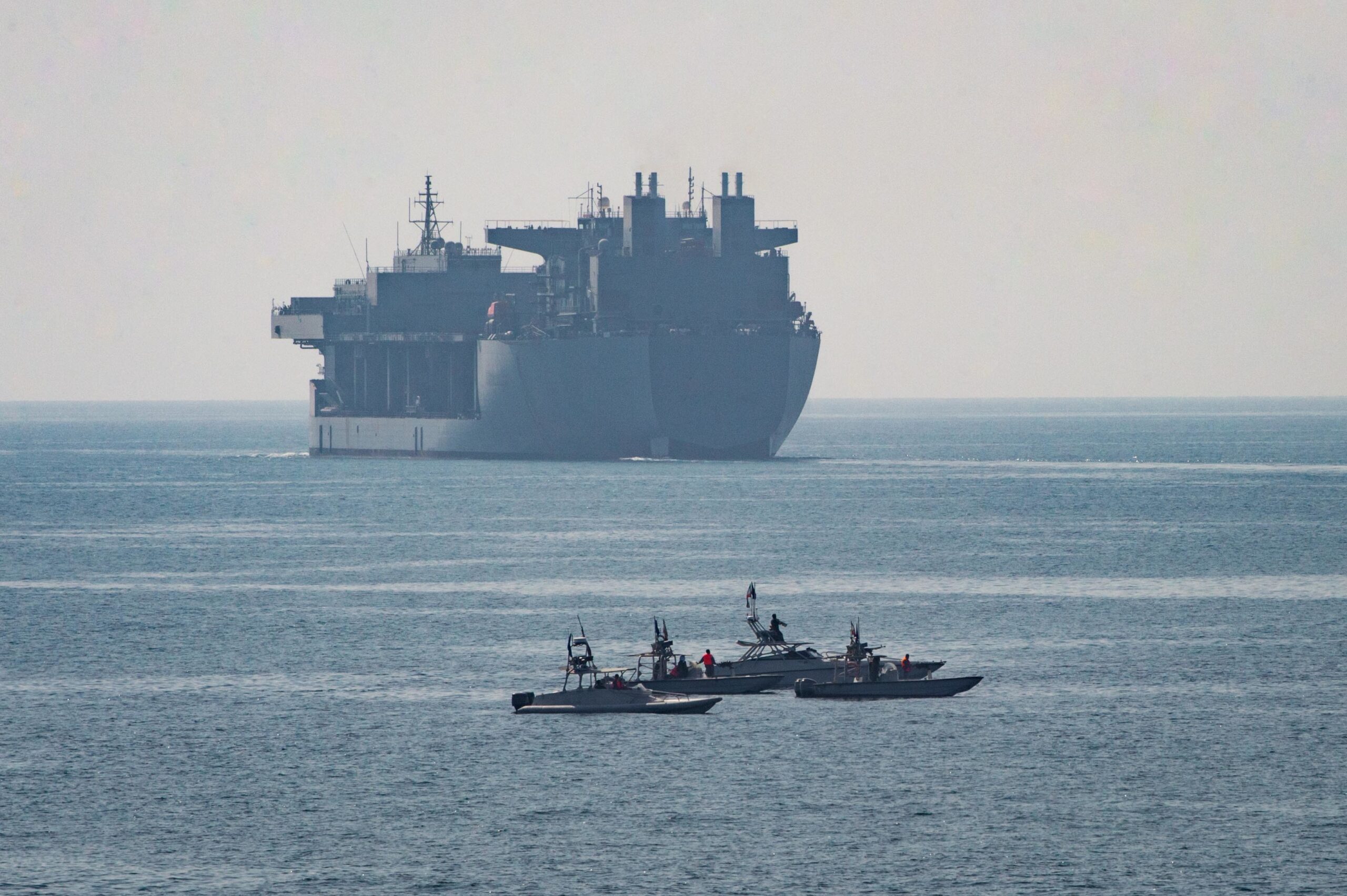 Iran Says Strait of Hormuz Is Closed, Multiple Ships Halt Transit