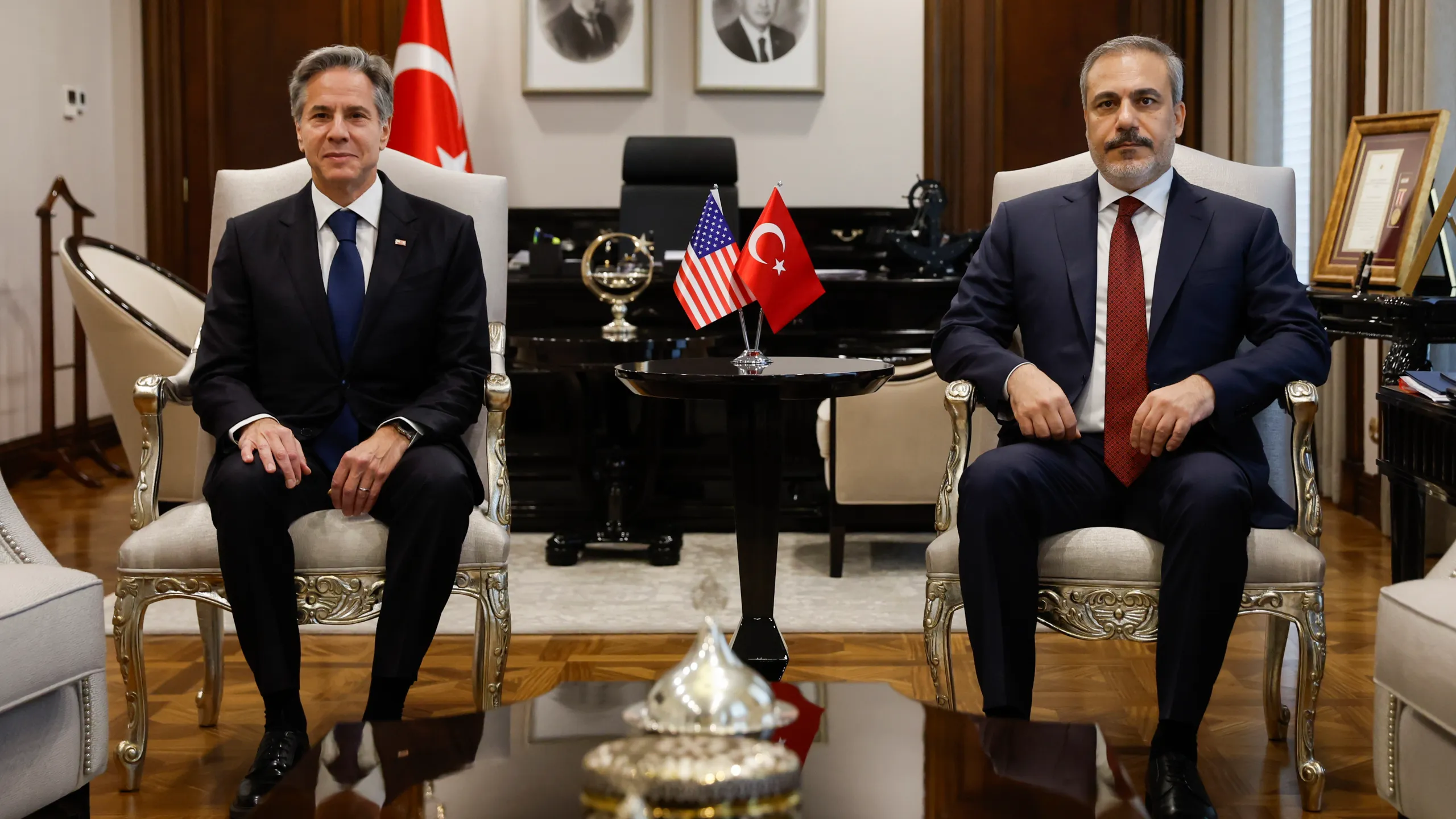 Secretary of State Blinken Holds Talks in Turkey About Israel-Hamas War