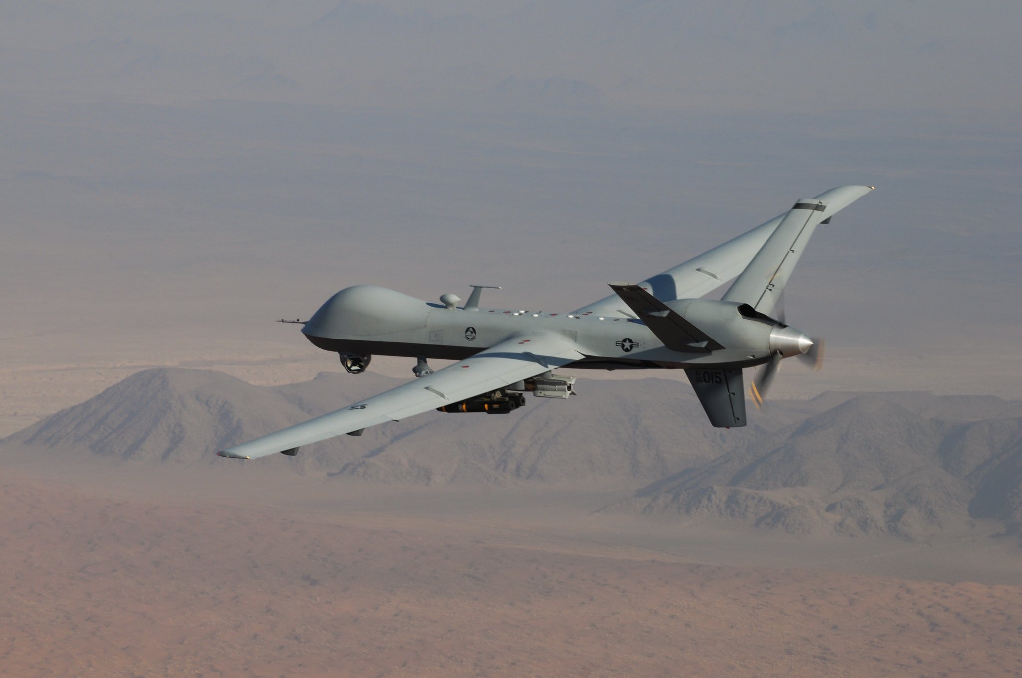 US Drone Downed by Houthi Forces Off Yemen Coast